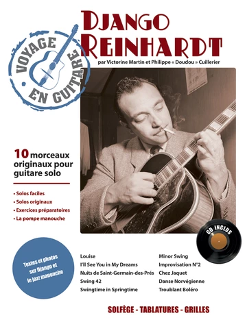 Voyage en guitare. Django Reinhardt Visuel
